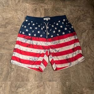 Americana Swim Trunks